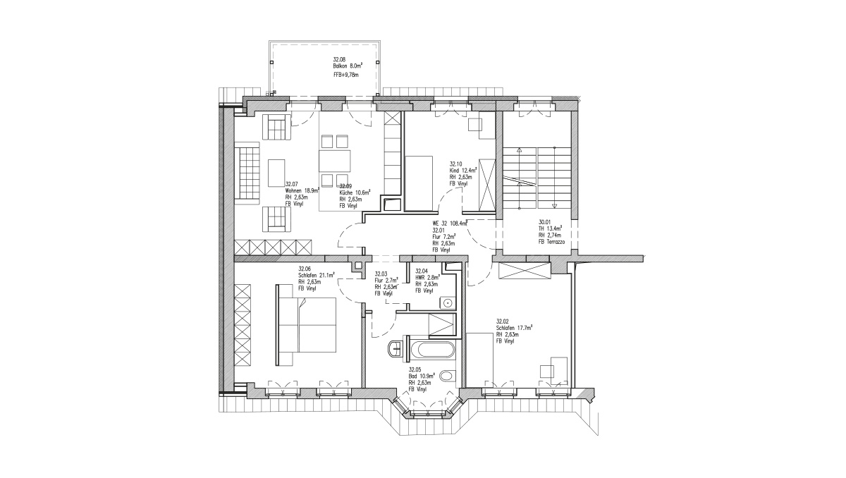 Grundrisse_P40-H1-3OG-WE08